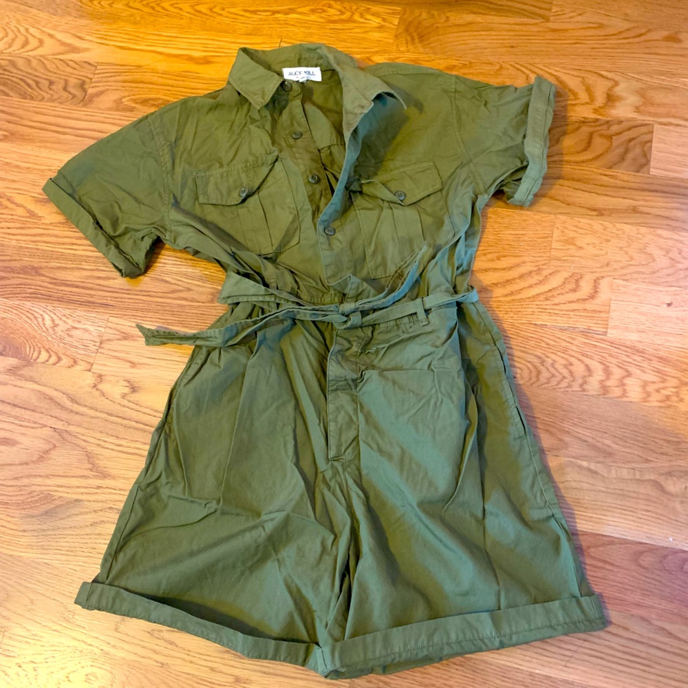 Alex Mill Short Sleeve Jumpsuit